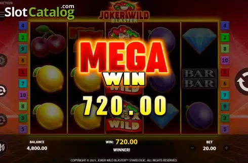 Скрин5. Joker Wild Blaster слот