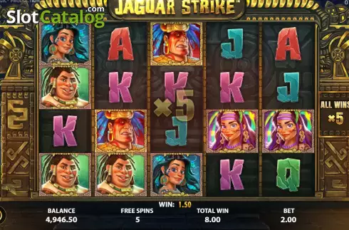 Скрин9. Jaguar Strike слот