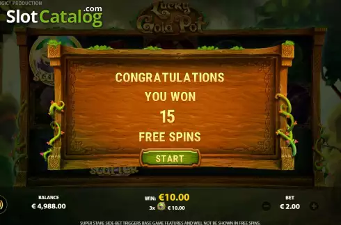Скрин6. Lucky Gold Pot слот