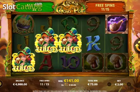 Скрин8. Lucky Gold Pot слот