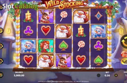 Скрин2. Wild Stocking слот