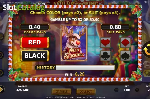 Скрин3. Wild Stocking слот