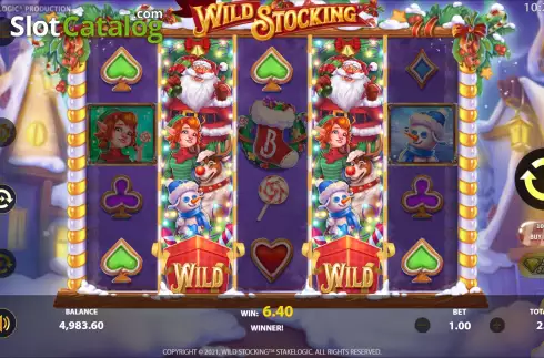 Скрин5. Wild Stocking слот
