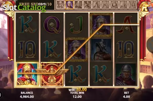 Скрин9. Legacy of Rome слот