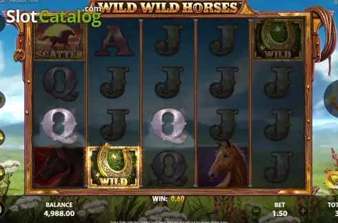 Скрин4. Wild Wild Horses слот