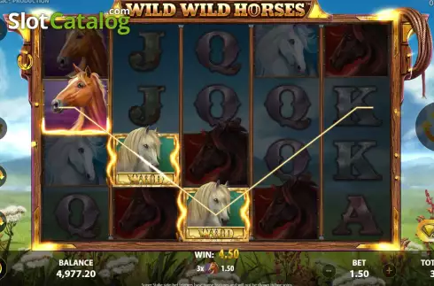 Скрин5. Wild Wild Horses слот