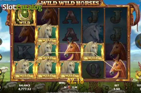 Скрин7. Wild Wild Horses слот