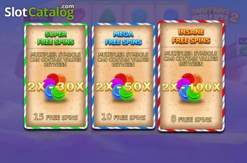 Скрин6. Candyways Bonanza Megaways 2 слот