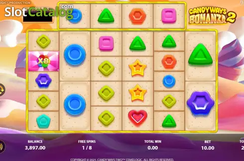 Скрин7. Candyways Bonanza Megaways 2 слот