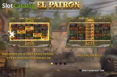 Скрин2. El Patron (StakeLogic) слот