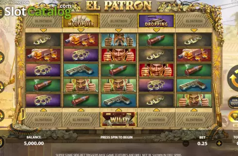 Скрин3. El Patron (StakeLogic) слот