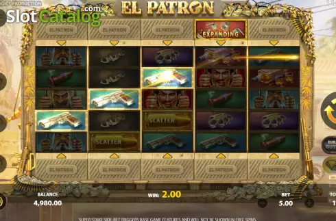 Скрин4. El Patron (StakeLogic) слот