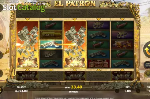 Скрин6. El Patron (StakeLogic) слот