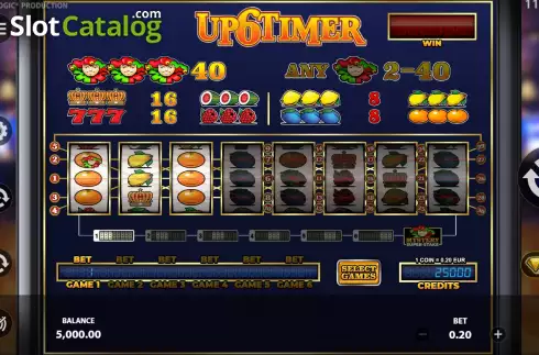 Скрин3. Up6Timer слот