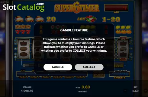 Скрин4. Super6Timer слот