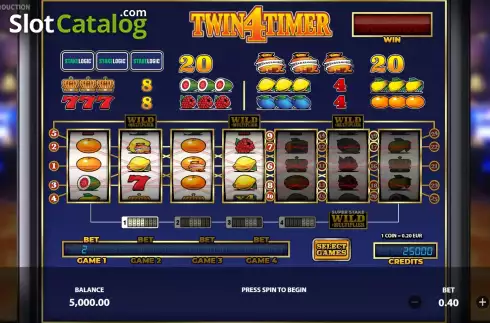 Скрин2. Twin4Timer слот