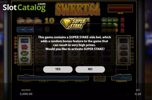 Скрин3. Sweet64 слот