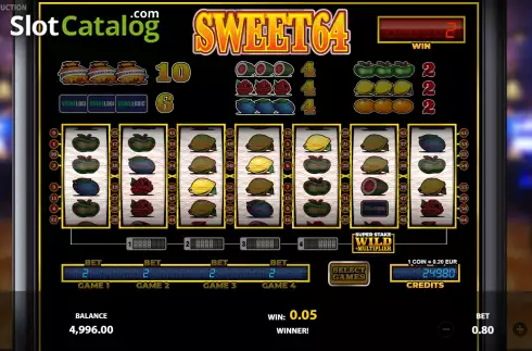 Скрин4. Sweet64 слот
