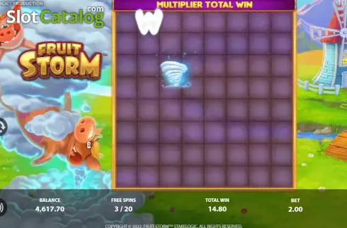 Скрин9. Fruit Storm (StakeLogic) слот