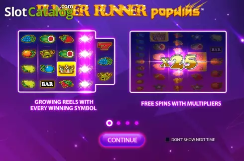 Скрин2. Runner Runner Popwins слот