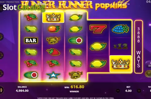 Скрин6. Runner Runner Popwins слот