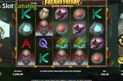 Скрин3. Freaky Friday Fixed Symbols слот