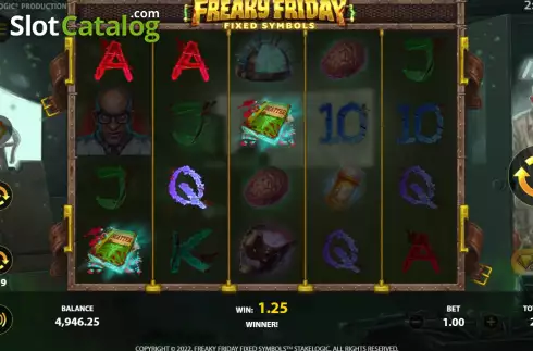 Скрин5. Freaky Friday Fixed Symbols слот