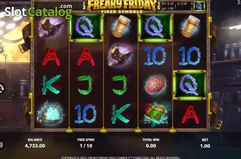 Скрин7. Freaky Friday Fixed Symbols слот