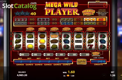 Скрин4. Mega Wild Player слот