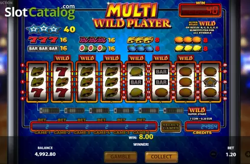Скрин3. Multi Wild Player слот