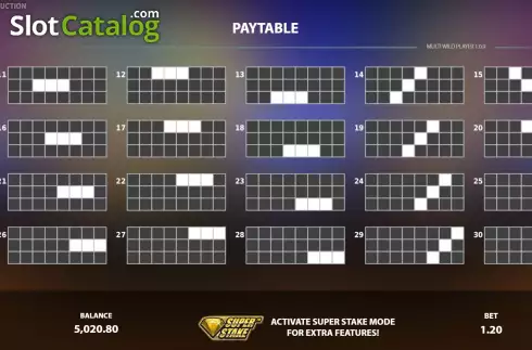 Скрин9. Multi Wild Player слот