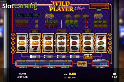 Скрин4. Wild Player 4 Player слот