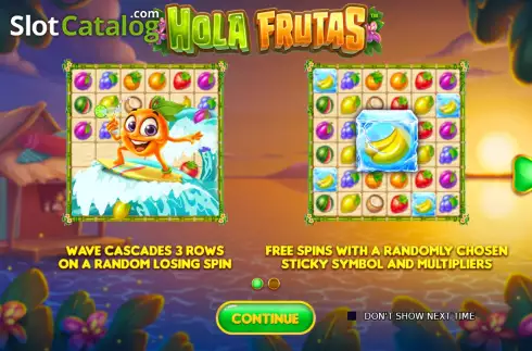 Скрин2. Hola Frutas слот