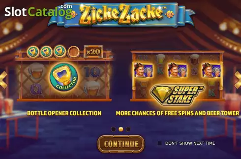 Скрин2. Zicke Zacke слот