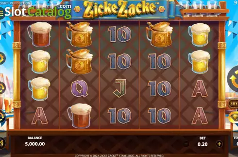 Скрин3. Zicke Zacke слот