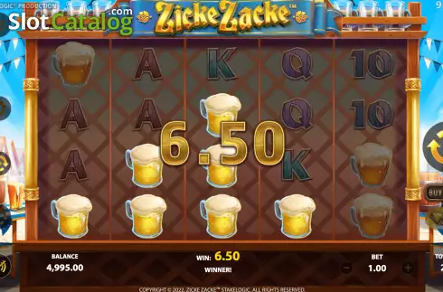 Скрин4. Zicke Zacke слот
