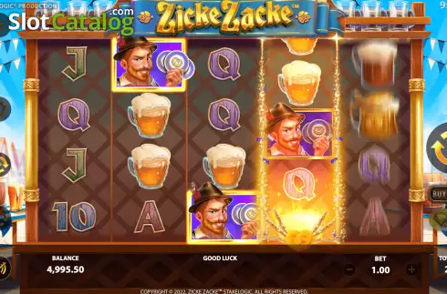 Скрин5. Zicke Zacke слот