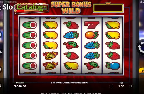 Скрин2. Super Bonus Wild слот