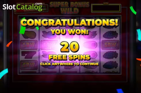 Скрин8. Super Bonus Wild слот