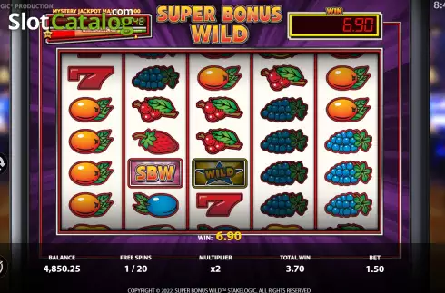 Скрин9. Super Bonus Wild слот