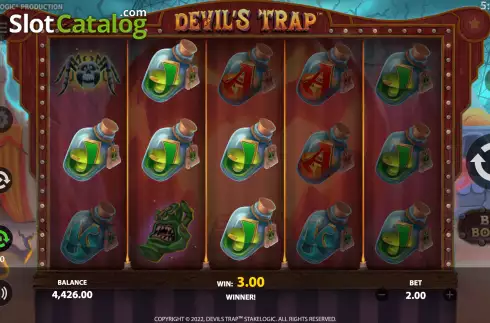 Скрин4. Devil’s Trap слот