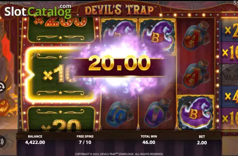 Скрин8. Devil’s Trap слот