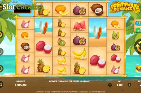 Скрин3. Fruityways Bonanza Megaways слот