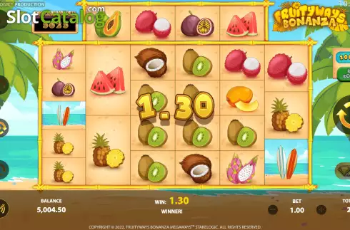Скрин5. Fruityways Bonanza Megaways слот