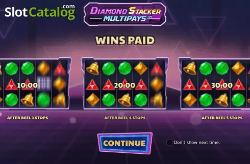 Скрин2. Diamond Stacker Multipays слот