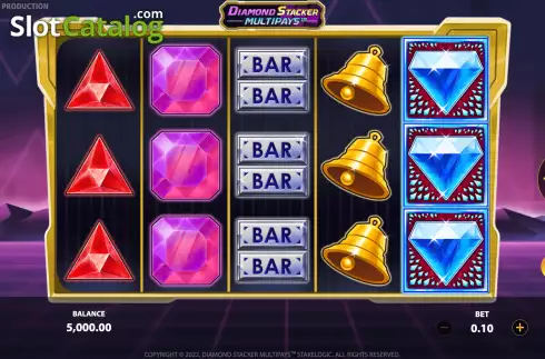 Скрин3. Diamond Stacker Multipays слот