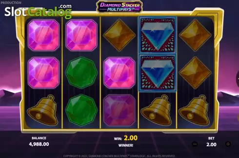 Скрин4. Diamond Stacker Multipays слот