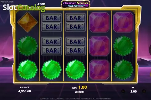 Скрин5. Diamond Stacker Multipays слот