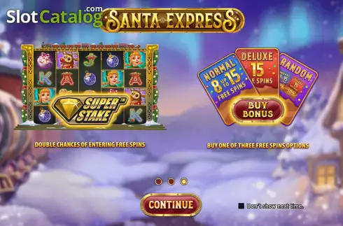 Скрин2. Santa Express слот