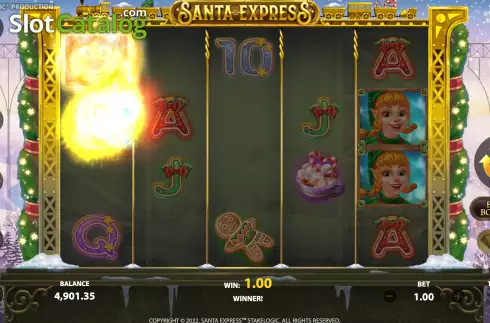 Скрин4. Santa Express слот